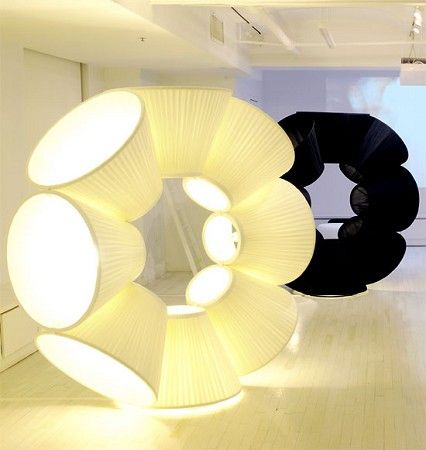 Personality giant combination lamp "wheel" is also crazy