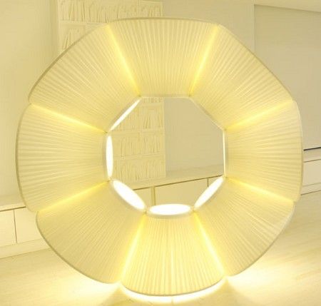 Personality giant combination lamp "wheel" is also crazy