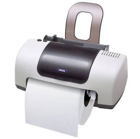 Toilet paper holder is also crazy Creative unlimited decoration bathroom