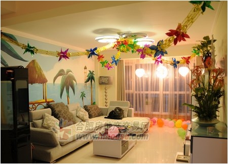 Qixi Festival East Yi Risheng beauty designer support wedding room color matching skills