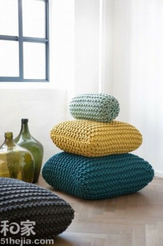 12 color pillows to create a home summer fresh air