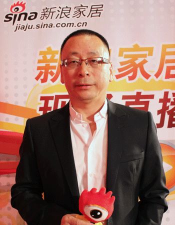 The picture shows the chairman of Senying Window Industry Co., Ltd.