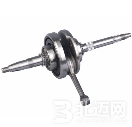 Motorcycle crankshaft, motorcycle, crankshaft