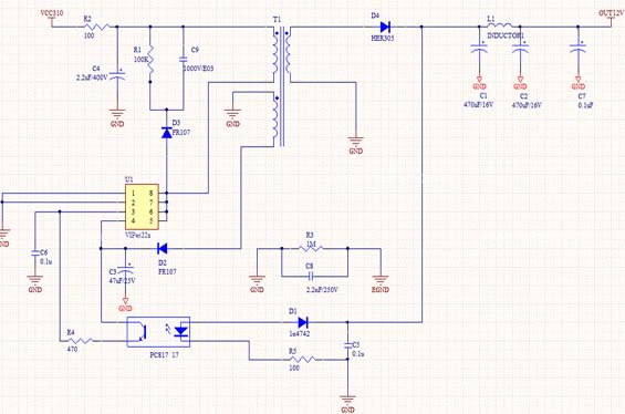 Detailed analysis of switching power supply circuit: working principle, circuit composition, circuit diagram