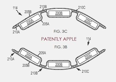 Apple flexible battery design can be used iWatch smart watches