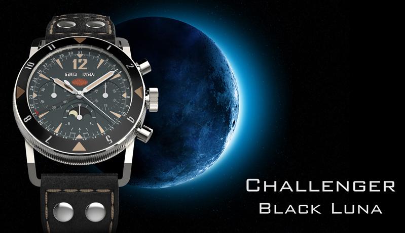 TNT new challenger series "Black God of God" full calendar chronograph