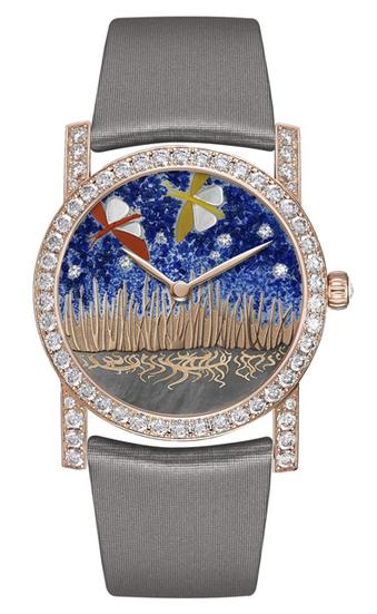 Attrape-moi ... si tu m'aimes Precious watch series: dragonfly under the night sky