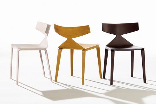 Saya wooden chair design combines the beauty of practicality and decoration