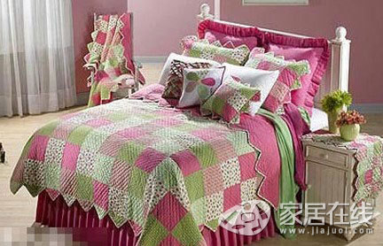 Korean style fresh and elegant bed products Create a romantic garden home