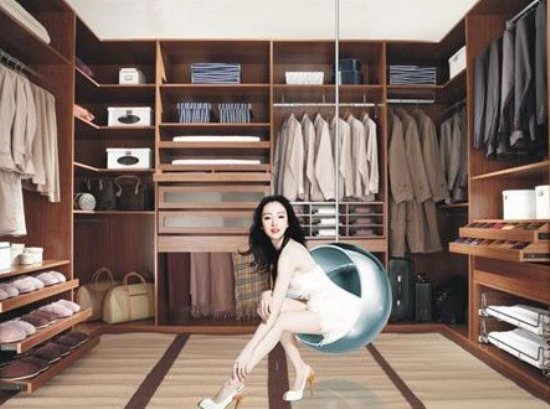 Home storage DIY fashion cloakroom design