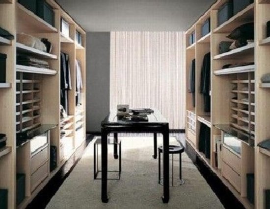 Home storage DIY fashion cloakroom design