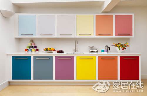 Make your own kitchen full of vibrant, colorful kitchen design