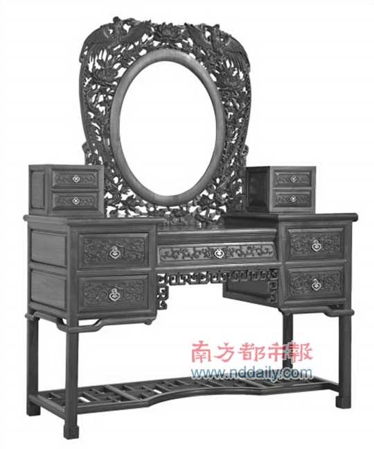 Dajiang mahogany furniture works fine. Photo courtesy