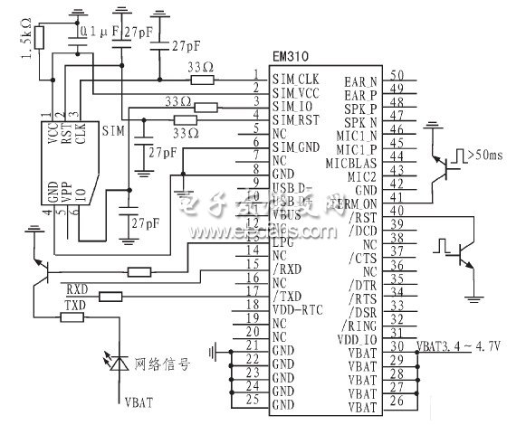 EM310 interface circuit