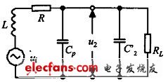 Transponder equivalent circuit diagram
