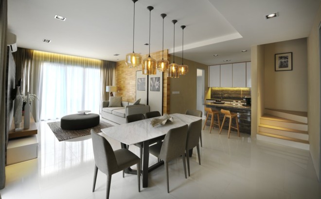 Kuala Lumpur modern minimalist home decoration design