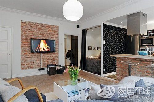 42 flat small apartment decoration case Wonderful design complete space