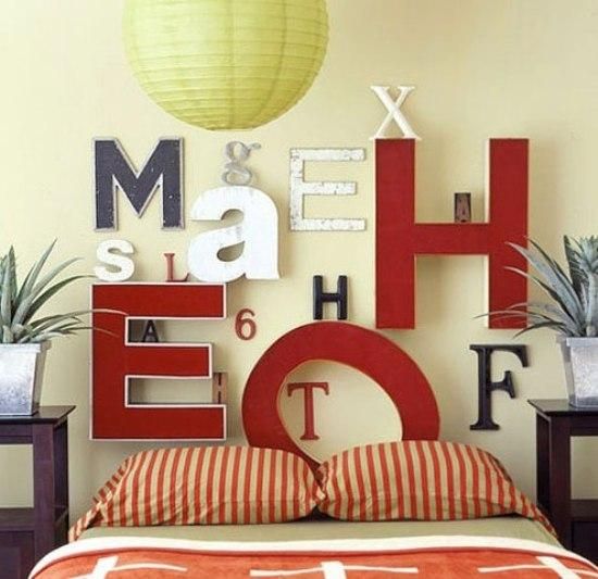 Bedroom wall decoration renderings Ingenious bed design