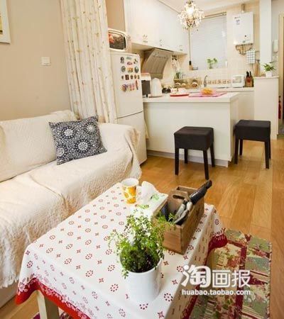 Decoration design level 51 flat old house is not beautiful