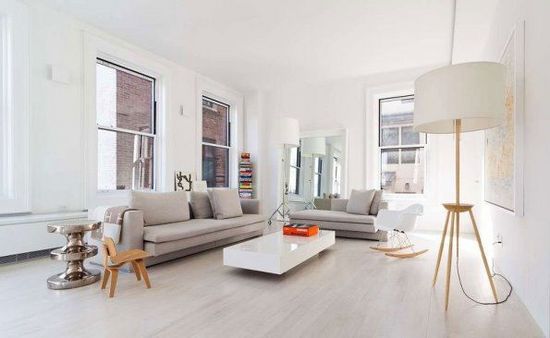 Simple and bright Nordic style Let white romance your home
