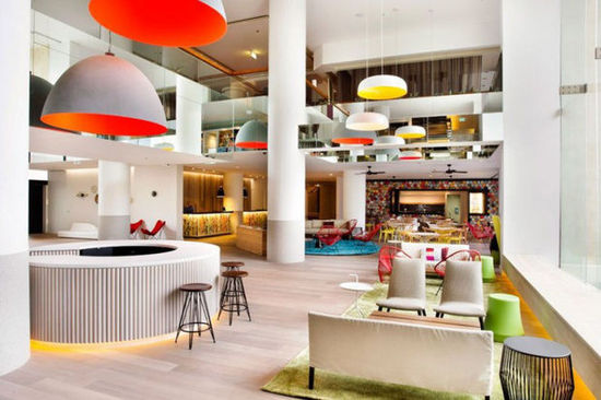 Colorful romantic hotel makes you feel more at home