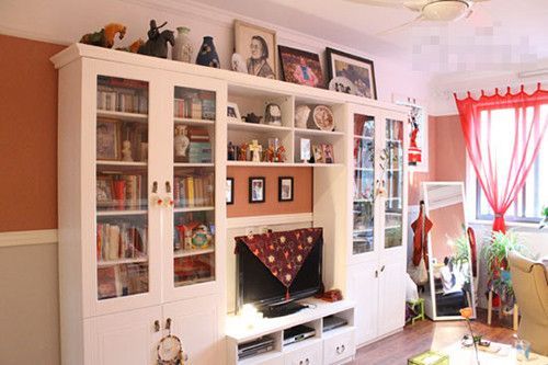 Living room, smart storage, TV cabinet