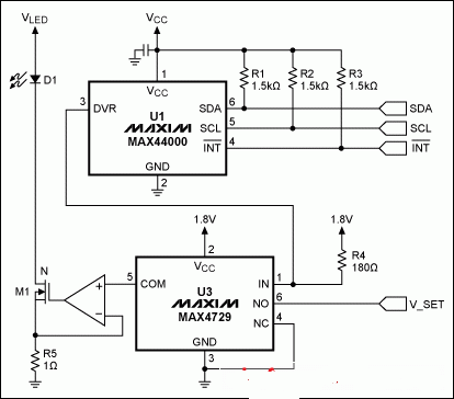 Figure 3. Using a current-regulating circuit to increase LED power