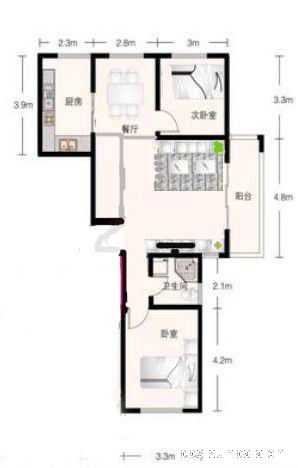 Feng Shui and House Type Analysis of "Pistol Type" Feng Shui Example