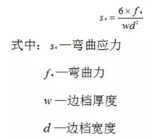 Calculation method of chair side and rear column