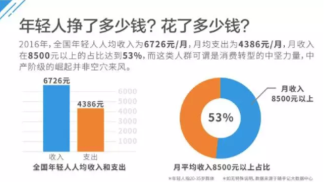 â–²Image source: "2017 young people consumption trend data analysis"