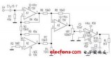 Amplifier driven by measurement amplifier circuit