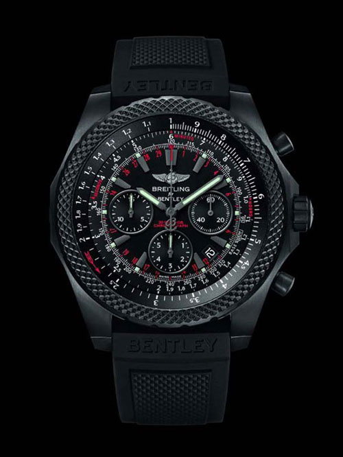 Breitling Bentley light chronograph midnight black carbon version