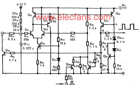 Field oscillation and field synchronization circuit