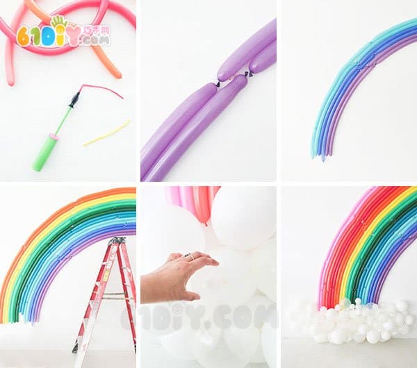 Party decoration balloon creative DIY beautiful rainbow