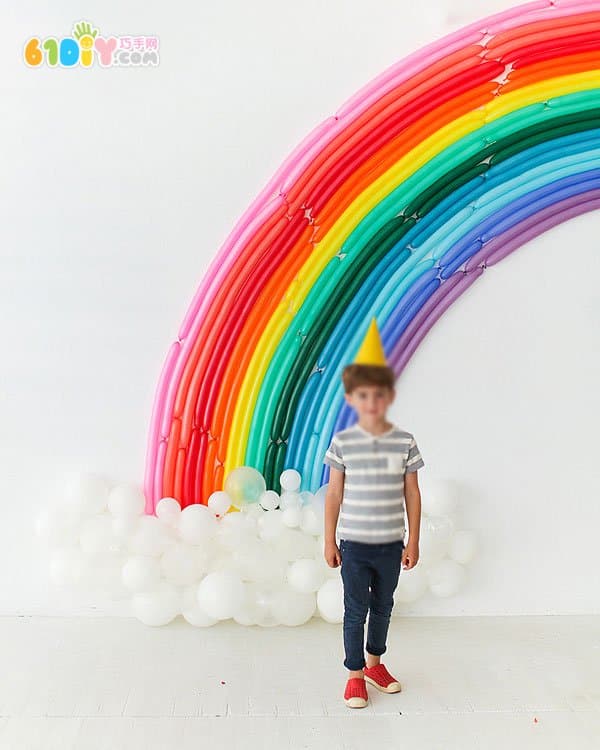 Party decoration balloon creative DIY beautiful rainbow