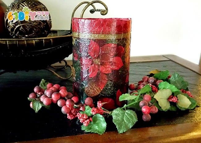 Cola bottle making new year lantern
