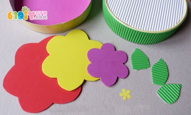Candy box waste making jewelry box