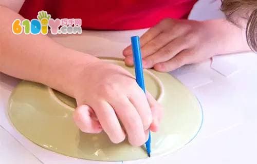 Child DIY palm little angel