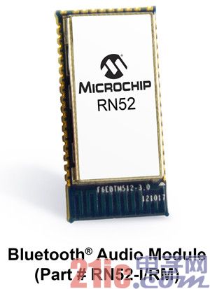 Microchip adds Bluetooth module for streaming audio