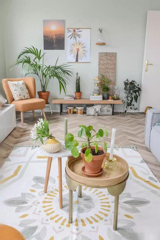 Can boho play like this? Indoor space no longer has to worry about monotony