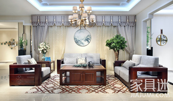 Nanmu family living room