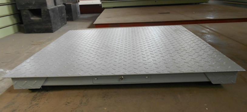 Single 3 ton small floor scale