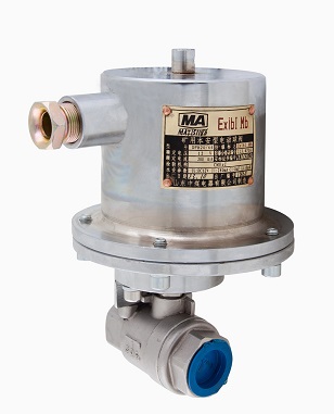 Coal mine explosion-proof electric ball valve