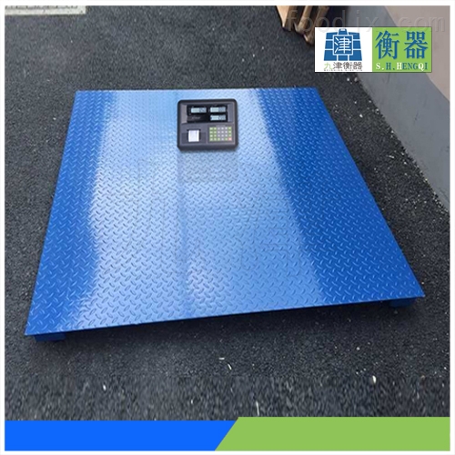 SCS-Shanghai digital display electronic platform scale / 3 tons with printing floor scale manufacturers