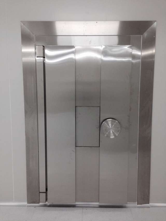 Museum vault doors anti-theft alarm system