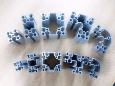 Why is it difficult to form an oxide film in and around the holes of aluminum oxide parts?