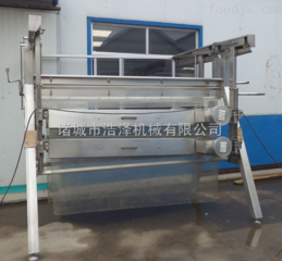 Poultry hair removal machine