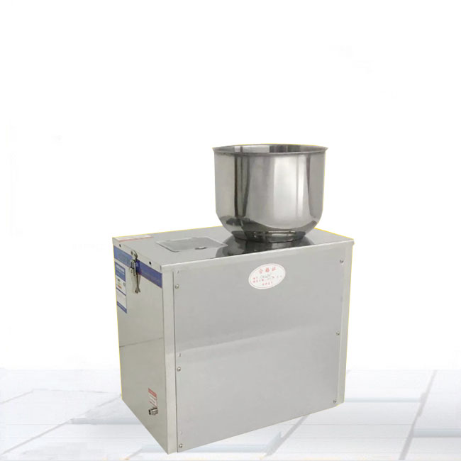 Particle packing machine