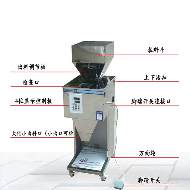 Tea filling machine
