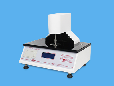 Packaging film bag thickness measuring instrument